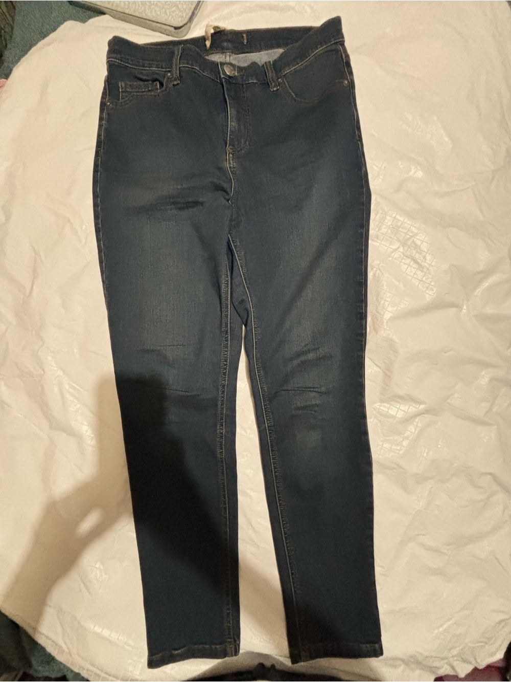 Free People Dark Blue Skinny Jeans Size 29 length 27 in